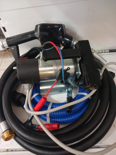 POMPE GASOIL 24V 60L/M 30A 400W GARTEC