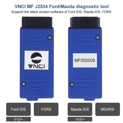 Interface de diagnostic Ford Mazda 2026 VNCI MF J2534