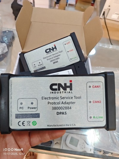 DPA5 Outil de diagnostic pour équipements de construction Cnh DPA5