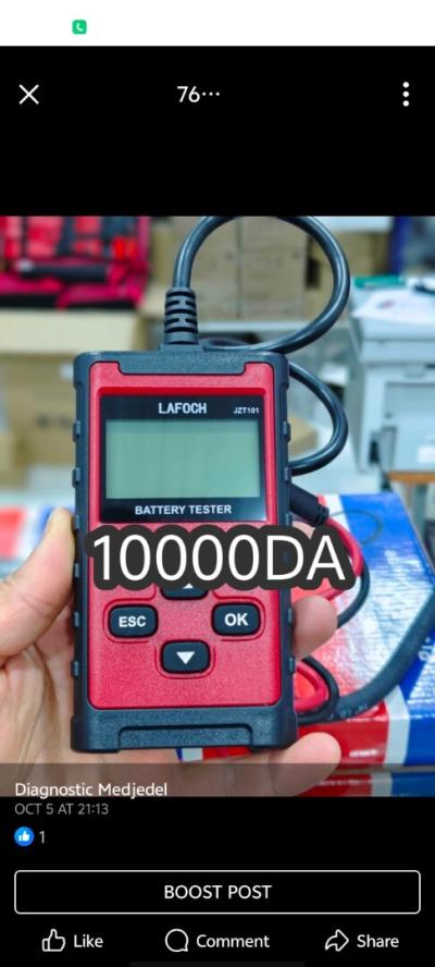 Battery Tester 6 12 24V