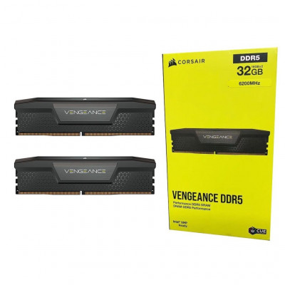 MEMOIRE CORSAIR VENGEANCE DDR5 32GB (2X16GB) 6200MHZ