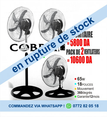 chauffage-climatisation-ventilateur-18-pouces-3en1-مروحة-cobramouvement-360-degresgarantie-12-mois-birkhadem-alger-algerie