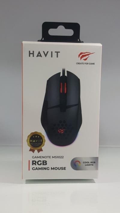 MOUSE HAVIT  MS1022 GAMING RGB