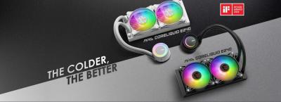 MSI MAG CORELIQUID E240 BLACK / WHITE