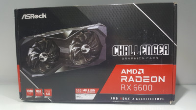 ASROCK AMD Radeon RX 6600 Challenger D 8 Go