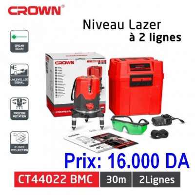 Niveau Laser 5 Lignes 30M Avec Support - Ct44024 - Rouge - Prix en Algérie