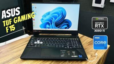 ASUS TUF F15 I5-11400H 16GB 512GB SSD RTX 3050 TI 4GB VRAM