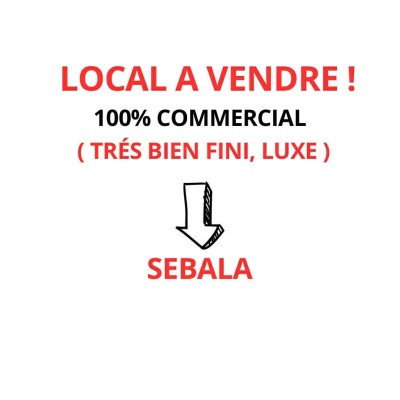 Vente Local Alger Draria