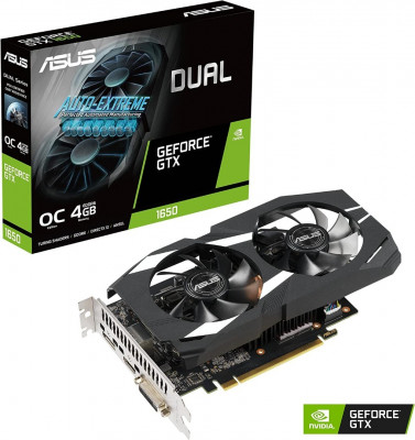 ASUS DUAL NVIDIA GeForce GTX 1650 OC Edition 
