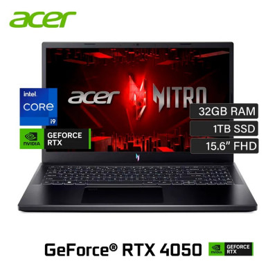 Acer Nitro ANV15-51-99VQ i9 13900H 32Go SSD 1To RTX 4050 6Go 15.6 144hz Windows 11