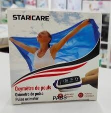 OXYMETRE DE POULS ECRAN LUMINEUX ET ANTI-CHOC