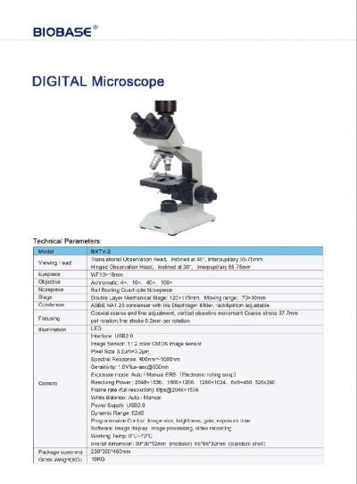 medical-microscope-trainculaire-avec-camera-biobase-bxtv-2-bouinan-blida-algerie