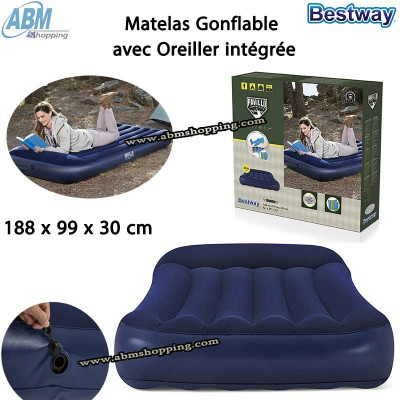 آخر-matelas-gonflable-avec-oreiller-integree-188x99x30cm-bestway-دار-البيضاء-الجزائر