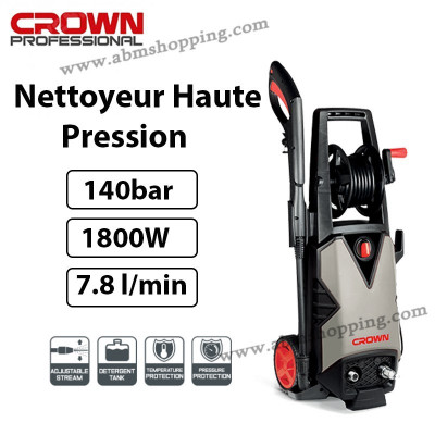 Nettoyeur Haute Pression 1800W 140Bar | CROWN