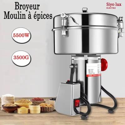 Broyeur moulin à épices 5500W 3500G | Siyo lux