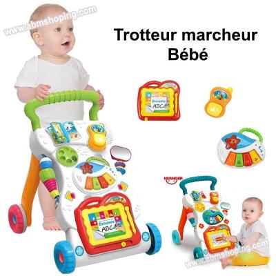 Trotteur marcheur interactif pour bébé