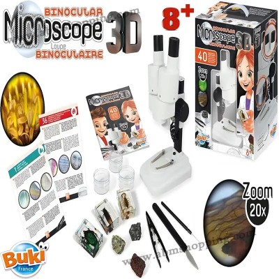Microscope binoculaire 3D (F) 
