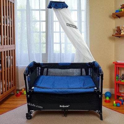 Lit parc cododo 2 niveaux multifonction 120x60cm