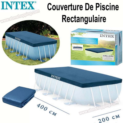 Couverture de piscine Rectangulaire 400x200 cm - Intex