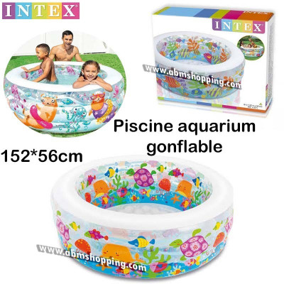 Piscine aquarium gonflable 152*56 cm INTEX