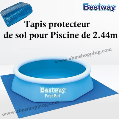 Tapis Protecteur De Sol pour Piscine de 244 cm | Bestway