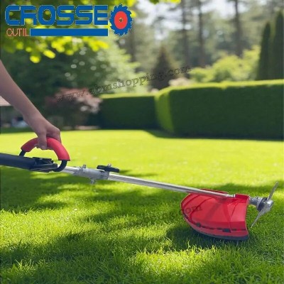 Tondeuse 4en1 à gazon manuelle | Crosse