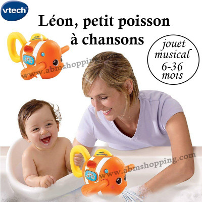 Léon - petit poisson à chansons - jouet musical | VTECH