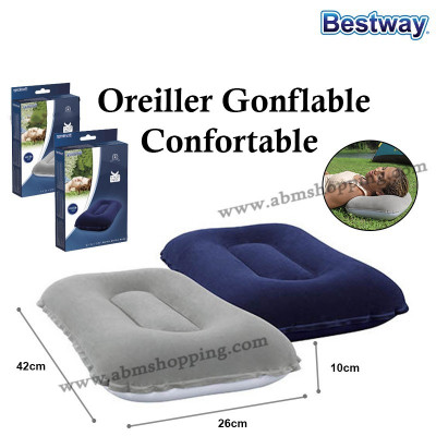 Oreiller Gonflable Confortable 42x26x10cm | Bestway