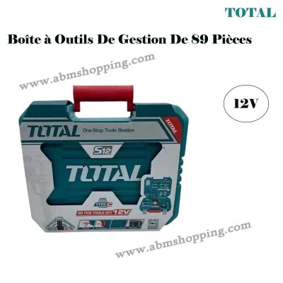 Boîte à Outils De Gestion De 89 Pièces | TOTAL