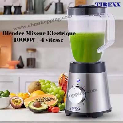 Blender Mixeur Electrique 1000W | 4 vitesse | TIREXX