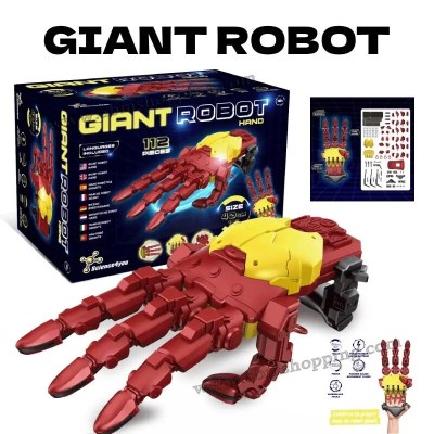 ROBOT GÉANT HAND KIT AVEC 112 PIÈCES & 40 cm