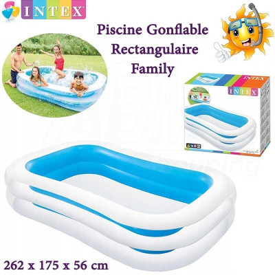 Piscine Gonflable Rectangulaire Family 262x175x56 cm INTEX