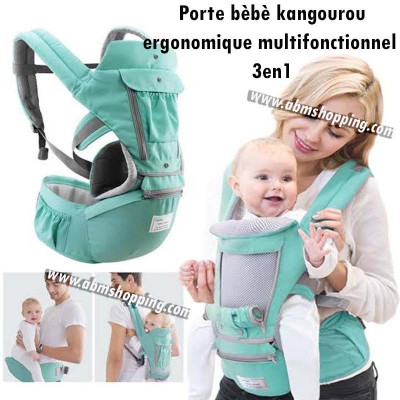 Porte bébé kangourou ergonomique multifonctionnel 3 en 1 pour bébé _ Chicco