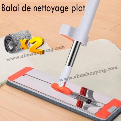 Balai de nettoyage plat