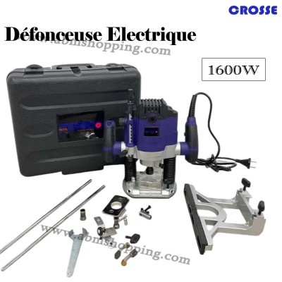 Défonceuse Electrique 1600 W | CROSSE