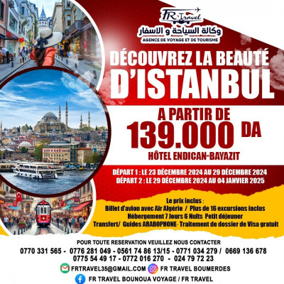 voyage-organise-istanbul-boumerdes-algerie