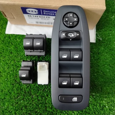 BOUTON LÈVE-VITRE PEUGEOT 208