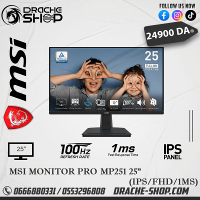 Monitor MSI PRO MP251 100Hz 1ms IPS