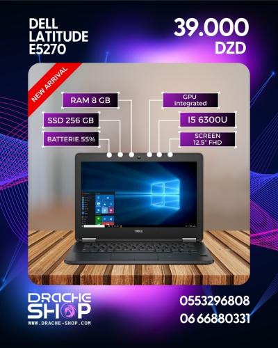 Dell Latitude  12.5 Pouces Intel i5-6300U RAM 8GB SSD 256GB