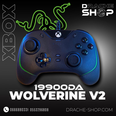 Manette Razer Wolverine V2 Black Compatible avec XBOX One / Series X|S