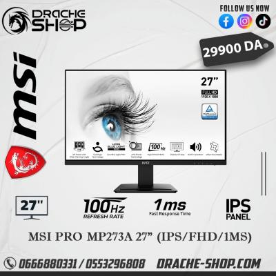 Monitor MSI PRO MP273A IPS 100Hz 1ms