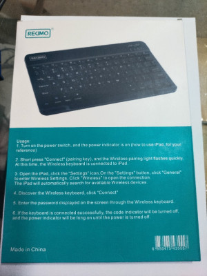 Wireless keyboard RM-922 clavier Sans Fil 
