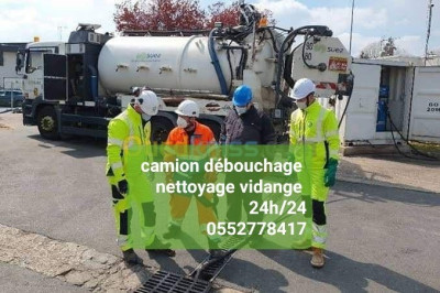  Camion débouchage canalisation curage nettoyage 
