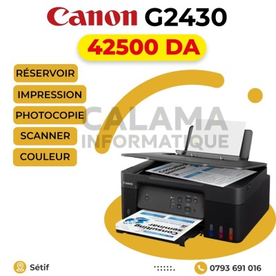 IMPRIMANTE Canon G2430 RÉSERVOIR COULEUR MULTIFONCTION