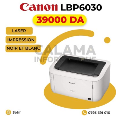IMPRIMANTE Canon LBP6030 LASER NOIR-ET-BLANC MONOFONCTION