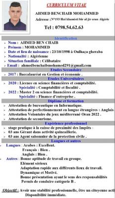 comptabilite-audit-assistant-comptable-fiscal-oui-finance-bir-el-djir-oran-algerie