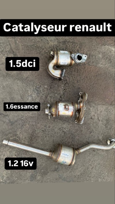 Catalyseur & filtre a particules 