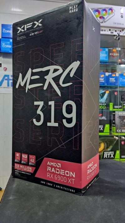 XFX Speedster MERC 319 AMD Radeon RX 6900 XT Ultra Gaming 16GB GDDR6 Gpu