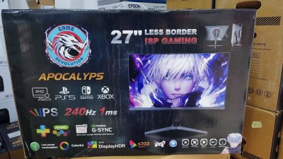 Écran GAME REVOLUTION APOCALYPS 27 240HZ 1MS AJUSTABLE