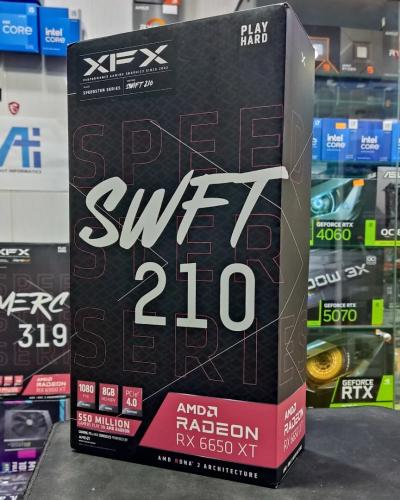 XFX Speedster SWFT 210 AMD Radeon RX 6650 XT 8GB GDDR6 AMD RDNA 2  XFX BOX NEW NOT REFURBISHED